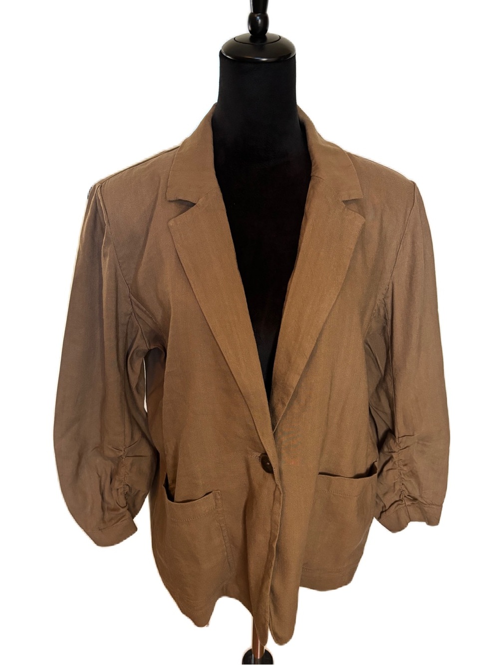 NWT Chico's Lightweight Jacket in Brown